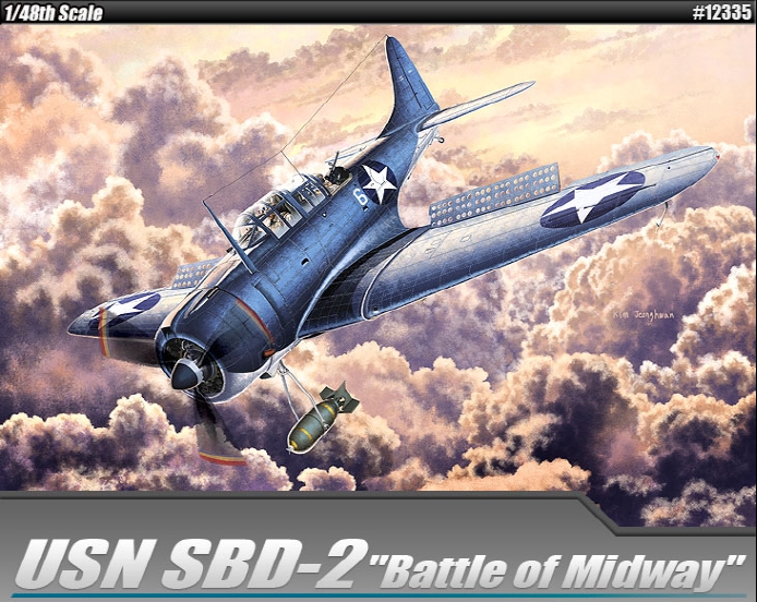 AC12335 1/48 USN SBD-2 \"Midway\"