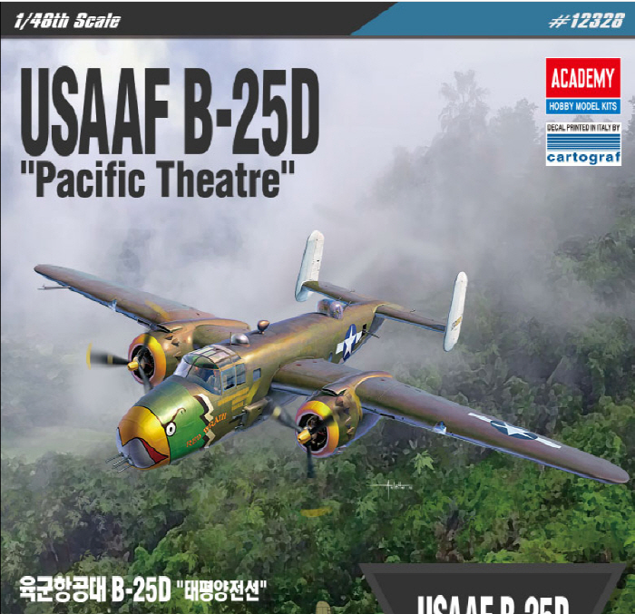 AC12328 1/48 USAAF B-25D "Pacific Theatre"