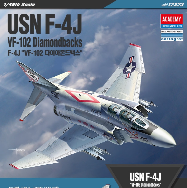 AC12323 1/48 USN F-4J VF-102 "Diamondbacks"