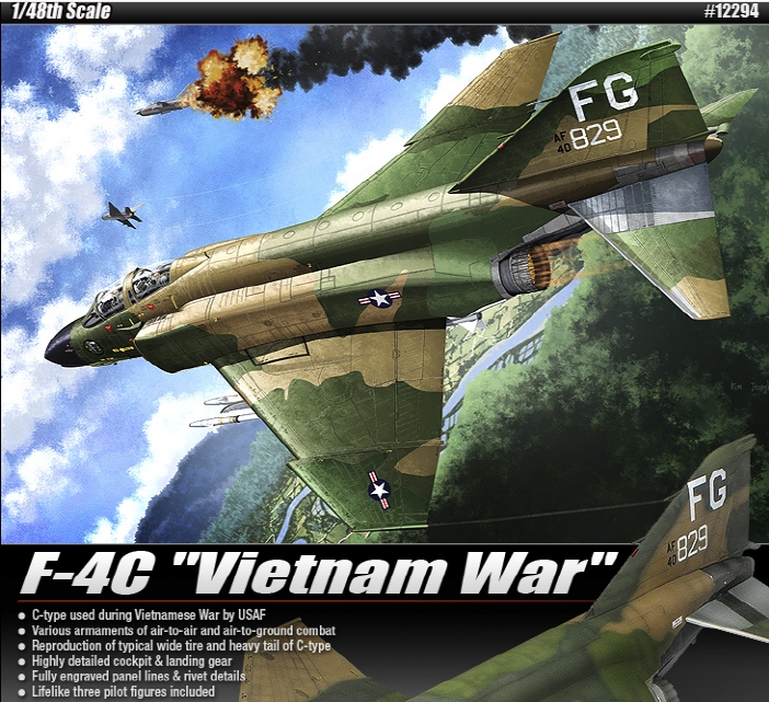 AC12294 1/48 USAF F-4C "Vietnam War"