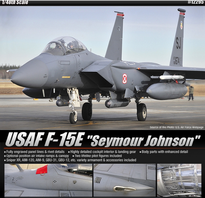 AC12295 1/48 USAF F-15E \"Seypour Johnson\"