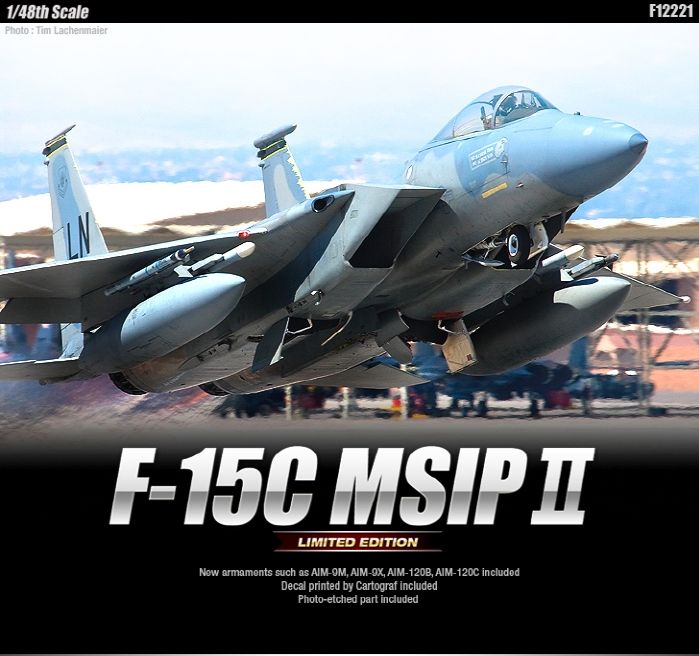 AC12221 1/48 미공군 F-15C MSIP II