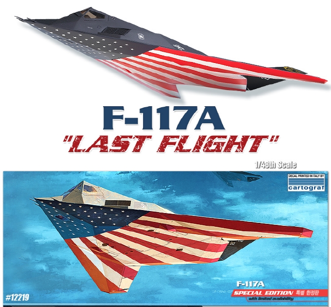 AC12219 1/48 USAF F-117A "Last Fight"