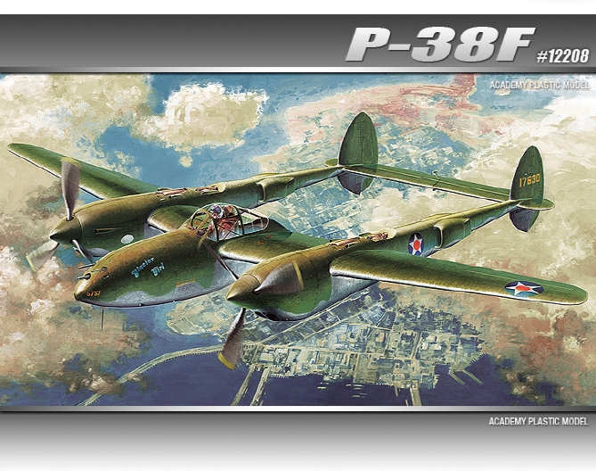AC12208 1/48 P-38F "글레시어 걸즈"