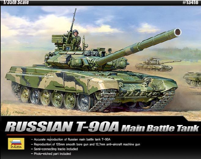 AC13418 1/35 Russin T-90A