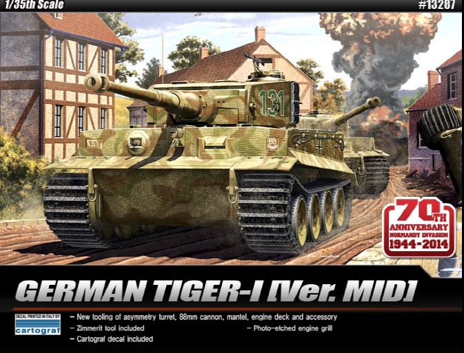 AC13287 1/35 Tiger-I Mid