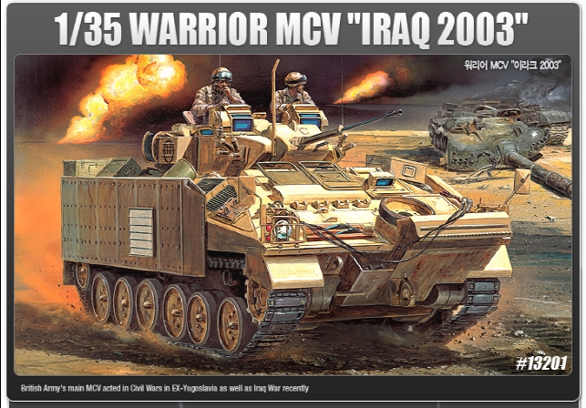 AC13201 1/35 영국 워리어 Warrior MCV "Iraq 2003"