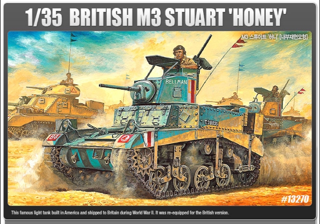 AC13270 1/35 M3 Stuart "Honey"