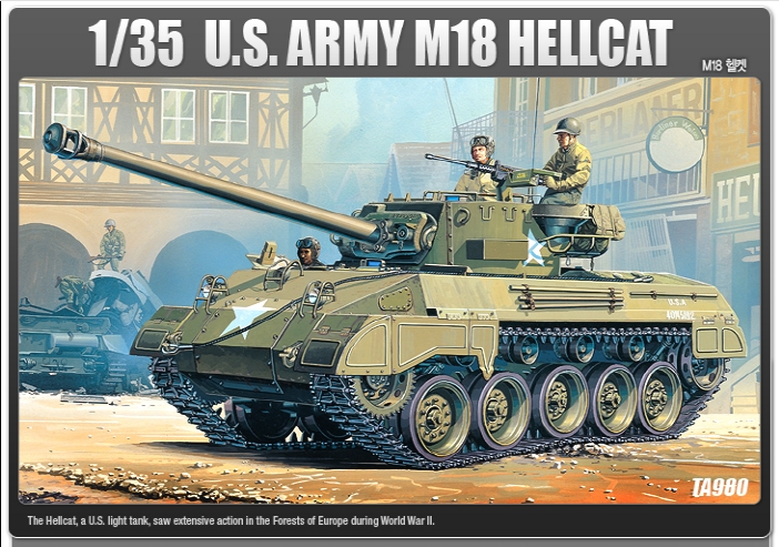 AC13255 1/35 US Army M18 "Hellcat"