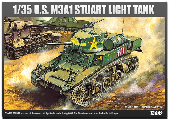 AC13269 1/35 US Army M3A1 "Stuart"