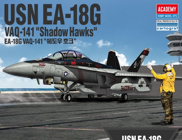 AC12560 1/72 USN EA-18G VAQ-141 "Shadow Hawk"