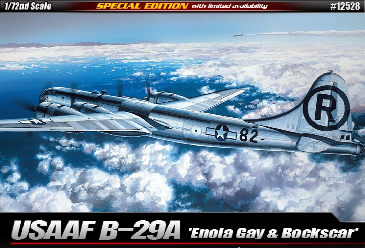 AC12528 1/72 USAAF B-29A "Enola Gay & bockscar"