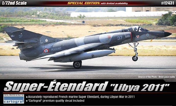 AC12431 1/72 Super-Etendard "Libya 2011"