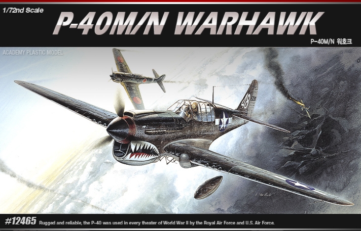 AC12465 1/72 P-40M/N Warhawk
