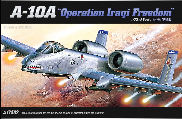 AC12402 1/72 A-10A Iraq war