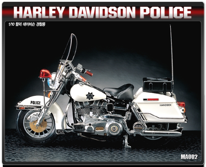 AC15138 1/10 Haley Davidson Police