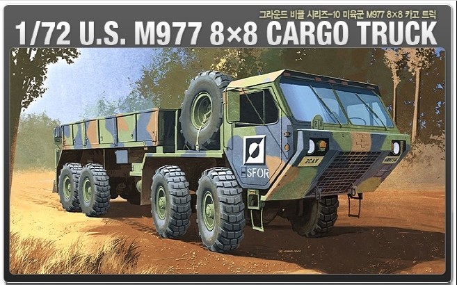 AC13412 1/72 M977 8X8 Cargo Truck
