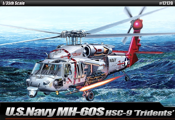 AC12120 1/35 USN MH-60S HSC-9 "트라이던트"