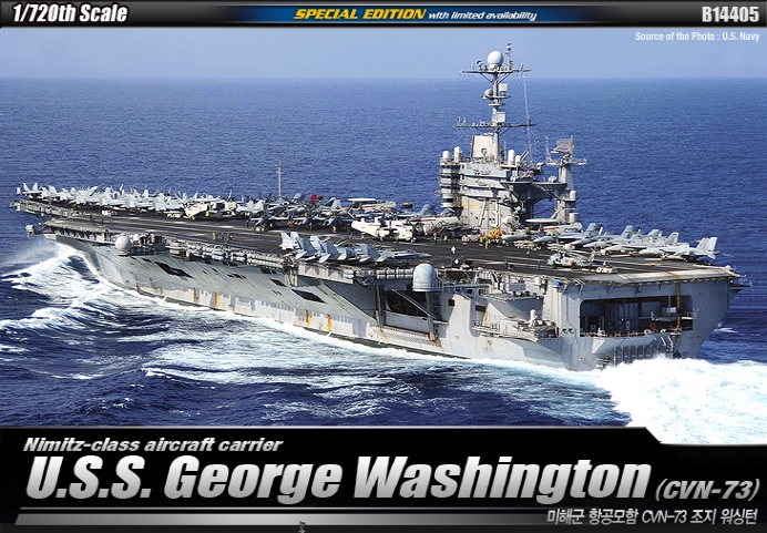 AC14222 1/720 USS George Washington CVN-73