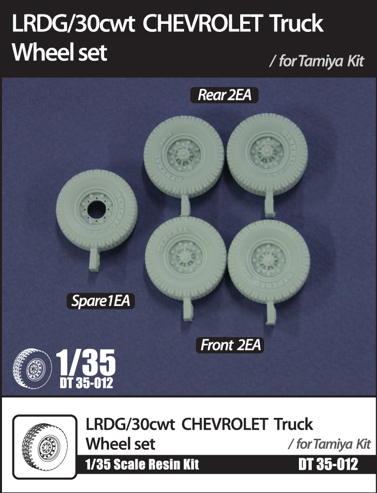 DT35012 LRDG/30cwt Chevrolet Truck Wheel set