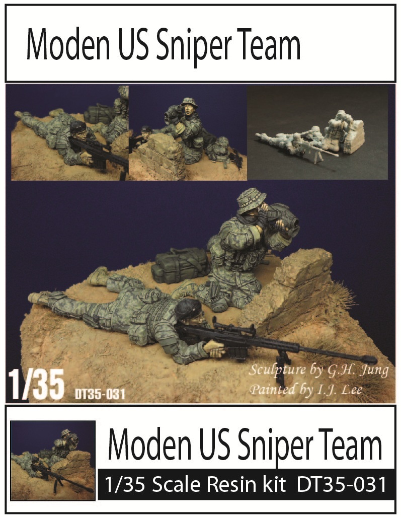 DT35031 Moden US Sniper Team (ACU)(2EA)