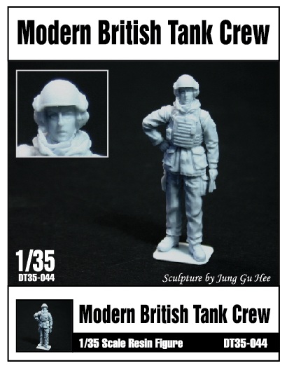 DT35044 Modern British Tank crew