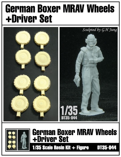 DT35045 German Boxer MRAV Wheels + driver set