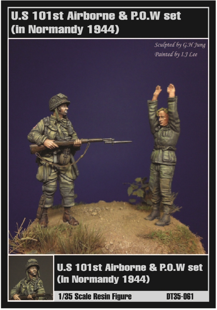 DT35061 U.S 101st Airborne & P.O.W set
(in normandy 1944)