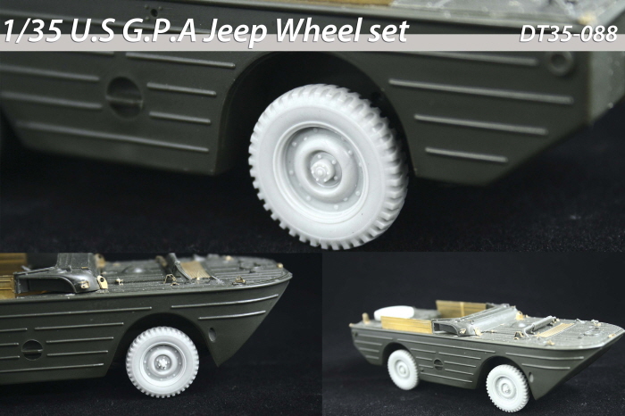 DT35088 U.S G.P.A Jeep Wheel set