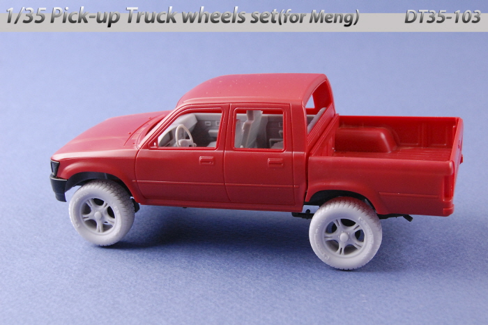 DT35103 Pick-up Truck wheels set(for Meng)