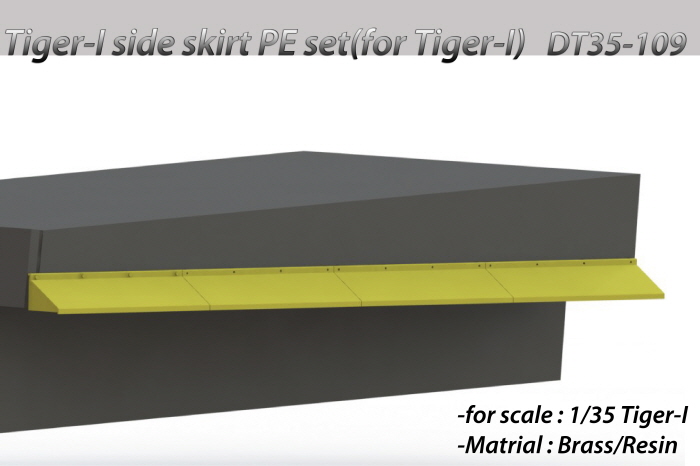 DT35109 Tiger-I Side skirt set