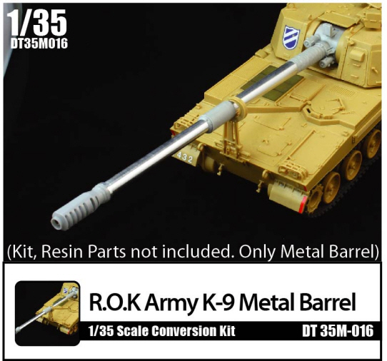 DT35M016 ROK Army K-9 Metal Barrel
