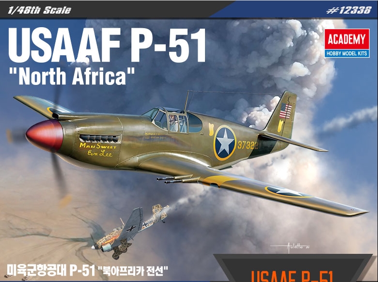 AC12338 1/48 USAAF P-51 \"North Africa\"