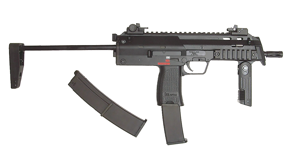 MARUI MP7A1 GBBR Black/TAN (GSI 감속기 포함)