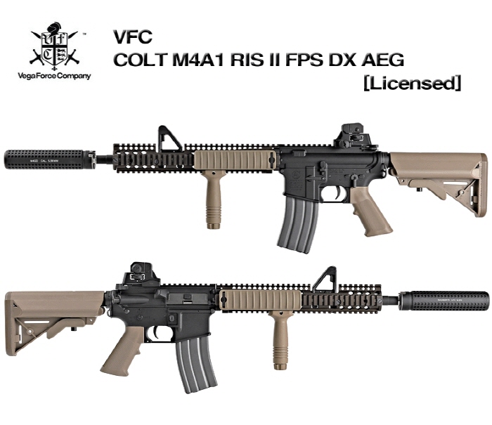 VFC COLT M4A1 RIS II FSP DX 전동건_[모스펫, 감속기 포함]