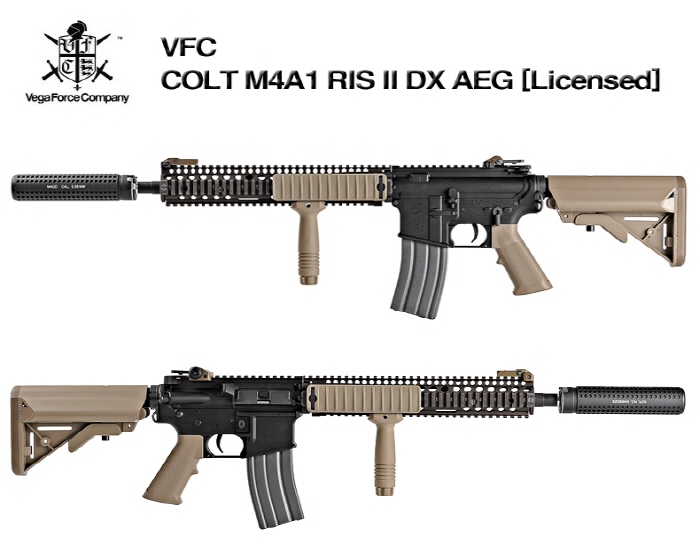 VFC COLT M4A1 RIS II DX 전동건_[모스펫, 감속기 포함]