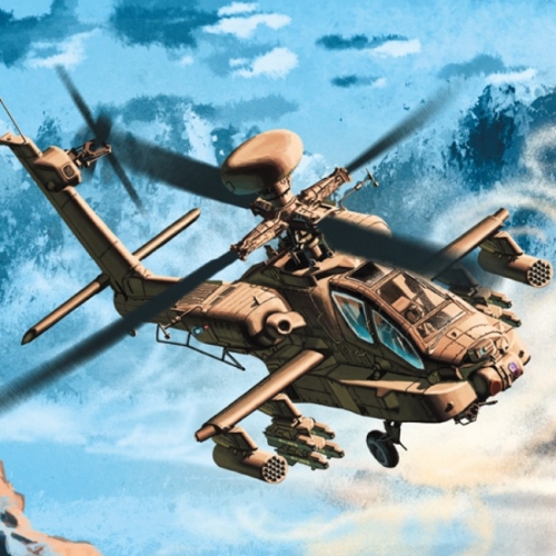 AC12625 1/144 AH-64D/DJ "Longbow Apache"