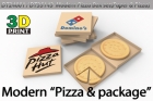 DT24001 1/24 Modern Pizza Box set(Paper & Resin Parts)