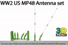 DT35122 1/35 WW2 US AFV Antenna & Mount(MP-48) set(3set)