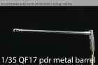 DT35M025 1/35 Ordnance QF17 pdr metal barrel (for RFM Firefly)