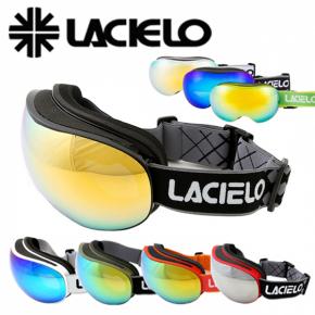 라시엘로 LA-46000 남여공용 스키고글 스노우보드 고글 3D 더블렌즈 주야겸용 안경병용 UV차단